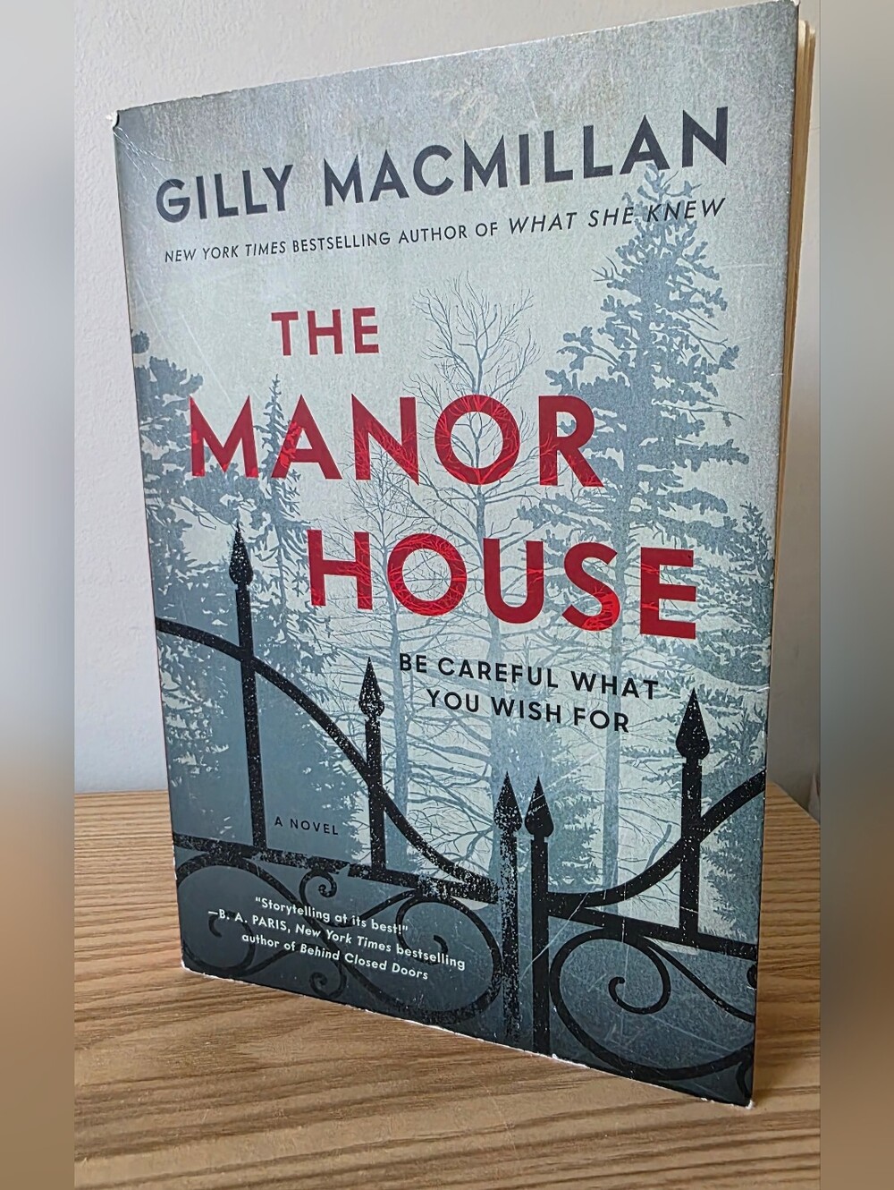 2 For $16 Books - Gilly Macmillan "The Manor House" Paperback
